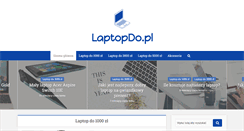Desktop Screenshot of laptopdo.pl