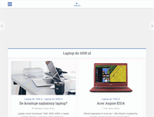 Tablet Screenshot of laptopdo.pl